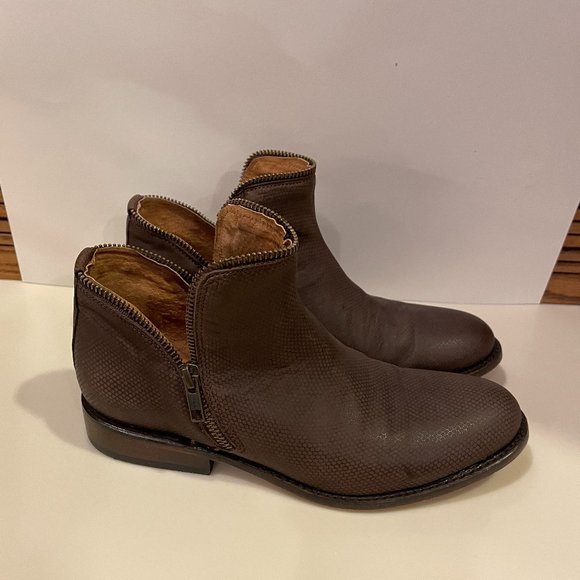 Matisse Brown Booties Size 8 - Picture 1 of 4